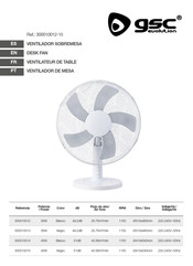 gsc evolution 300010015 Manual Del Usuario