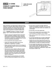 Uline H-10988 Manual Del Usuario