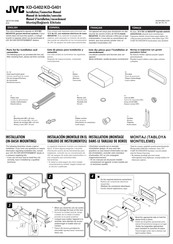 JVC KD-G401 Manual De Instalación/Conexion
