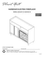 Pleasant Hearth HARBOUR 230-943-10 Instrucciones De Montaje