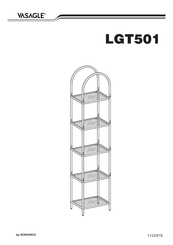 Songmics VASAGLE LGT501 Instrucciones De Montaje