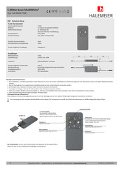 Halemeier S-Mitter MultiWhite2 Instrucciones De Montaje