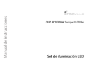 Stairville CLB5 2P RGBWW Compact LED Bar Manual De Instrucciones