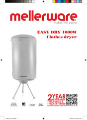 Mellerware EASY DRY 23700A Manual De Instrucciones