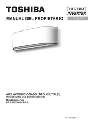 Toshiba RAS-M07N4KVRG-E Manual Del Propietário