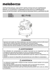 Metabo HPT EC 711S Manual De Instrucciones Y Instrucciones De Seguridad