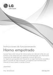 LG LB641158S Instrucciones De Funcionamiento