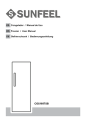 SUNFEEL CGS1857SB Manual De Uso