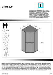 Forte CNMS829 Instrucciones De Montaje