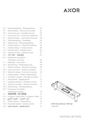 Axor ShowerHeaven 1200 4jet 12922180 Modo De Empleo/Instrucciones De Montaje