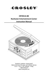 Crosley CR7021A-BK Manual De Instrucciones