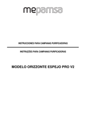 Mepamsa ORIZZONTE ESPEJO PRO V2 Manual De Instrucciones