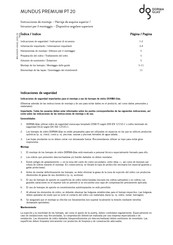 DORMA-Glas MUNDUS PREMIUM PT 20 Instrucciones De Montaje