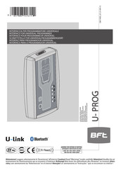 BFT U-PROG Instrucciones De Instalación