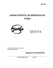 SMAF SXT-5A Manual De Operación