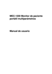 Mindray MEC-1200 Manual De Usuario