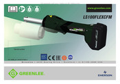 Greenlee Klauke LS100FLEXCFM Manual Del Usuario