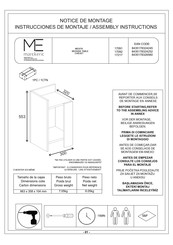 MARCKERIC 17092 Instrucciones De Montaje