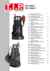 T.i.p. DTX 7500 T Instrucciones Para El Manejo