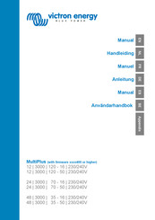 Victron energy MultiPlus Serie Manual