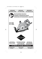 skilsaw SPT77WM Instrucciones De Funcionamiento Y Seguridad