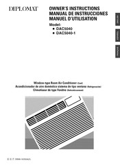 Diplomat DAC5040 Manual De Instrucciones