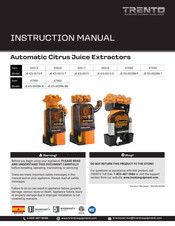 TRENTO JE-ES-0028N-BB Manual De Instrucciones