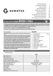 Gumotex RUSH 1/024 Manual De Usuario