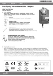 Johnson Controls M9335-GUA-1 Instrucciones Técnicas