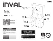 Inval Alacena AL 6713 Instrucciones De Montaje