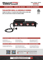 ROYAL GOURMET GD4002T Manual Del Usuario