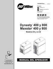 Miller Maxstar 400 Manual Del Operador