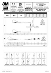 3M DBI-SALA EZ-STOP AJ542/0 Manual De Instrucciones