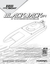 Horizon Hobby Pro Boat BlackJack 24 Manual Del Propietário