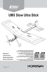 Horizon Hobby E-flite UMX Slow Ultra Stick Manual De Instrucciones