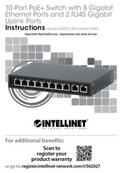 Intellinet Network Solutions 562027 Manual De Instrucciones