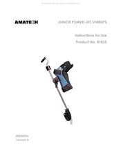 AMATECH JUNIOR POWER-LIFT STIRRUPS Instrucciones De Uso