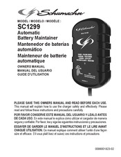 Schumacher Electric SC1299 Manual Del Usuario