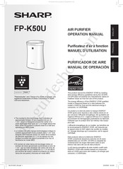 Sharp FP-K50U Manual De Operación