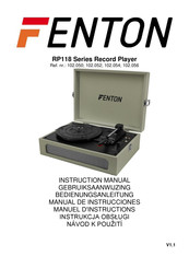 Fenton 102.050 Manual De Instrucciones