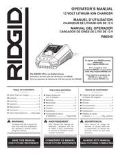 RIDGID R86045 Manual Del Operador