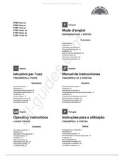 Hotpoint Ariston STM 16 Serie Manual De Instrucciones