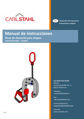 Carl Stahl Kromer CGSMHT Traduccion Del Manual De Instrucciones Originale