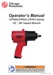 Chicago Pneumatic CP7625 Serie Manual Del Operador