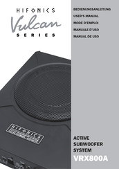 Hifonics Vulcan VRX800A Manual De Uso