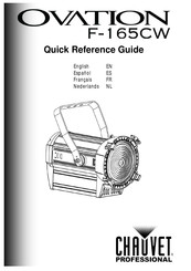 Chauvet Professional Ovation F-165CW Manual De Instrucciones