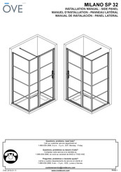 OVE MILANO-48CBLKSD Manual De Instalación