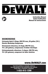 DeWalt DXCM20020US Manual De Instrucciones