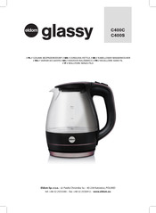 Eldom glassy C400S Manual