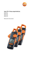 testo 0590 7703 Manual De Instrucciones